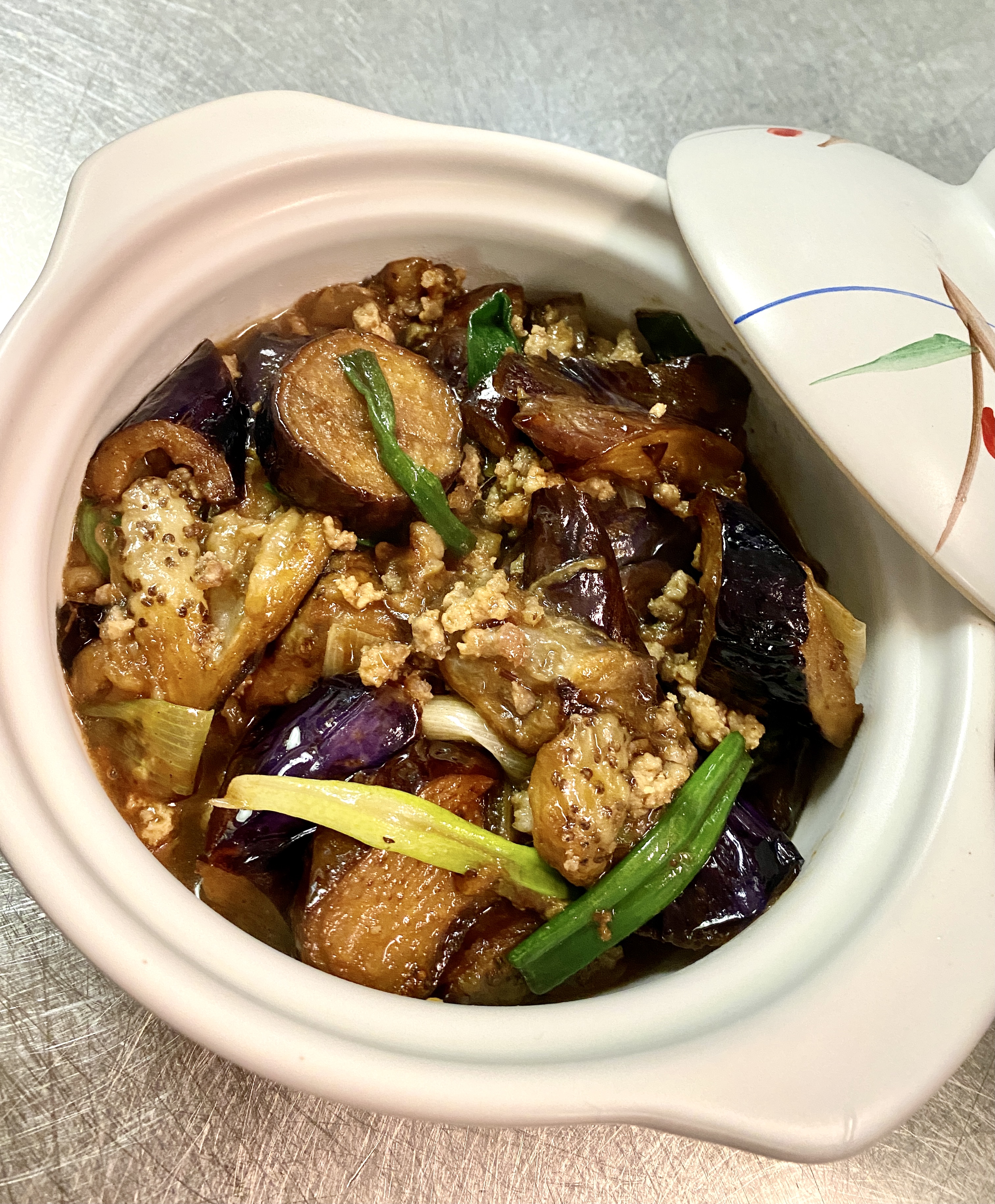 Order Chinese Eggplant Hot Pot 茄子煲 food online from 101 Asian Fusion store, Denver on bringmethat.com