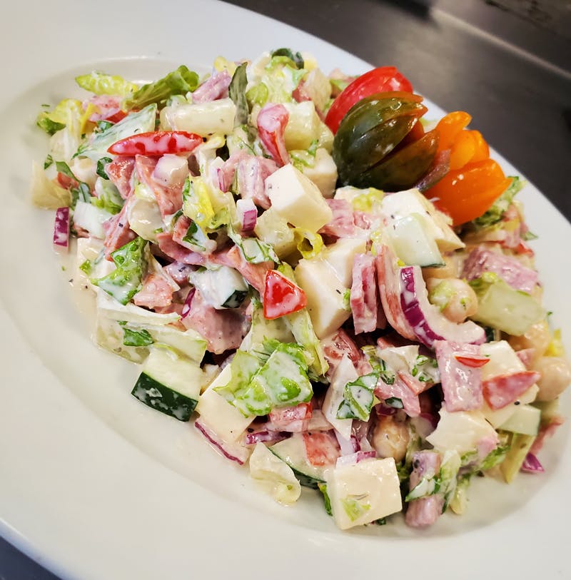 Order "You''ve Been Chopped Salad" - Salad food online from Brother Bruno Pizza store, Washingtonville on bringmethat.com