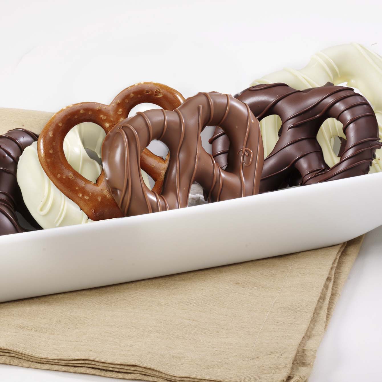 Order Chocolate Covered Pretzel Twist food online from Russell Stover Chocolates store, Omaha on bringmethat.com