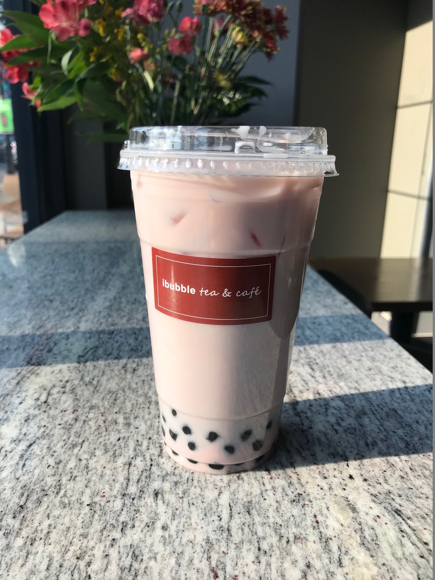 Order A8: Red Bean Bubble Tea  food online from I Bubble Tea & Cafe store, Cranford on bringmethat.com