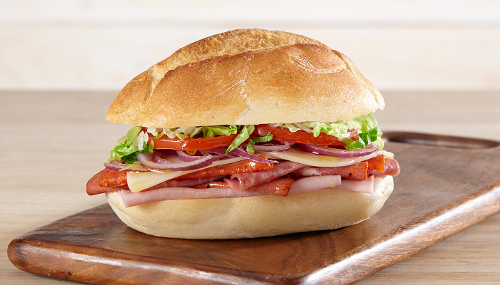 Order Ultimate Italian on Portuguese Roll (643cal) food online from QuickChek store, Sayreville on bringmethat.com