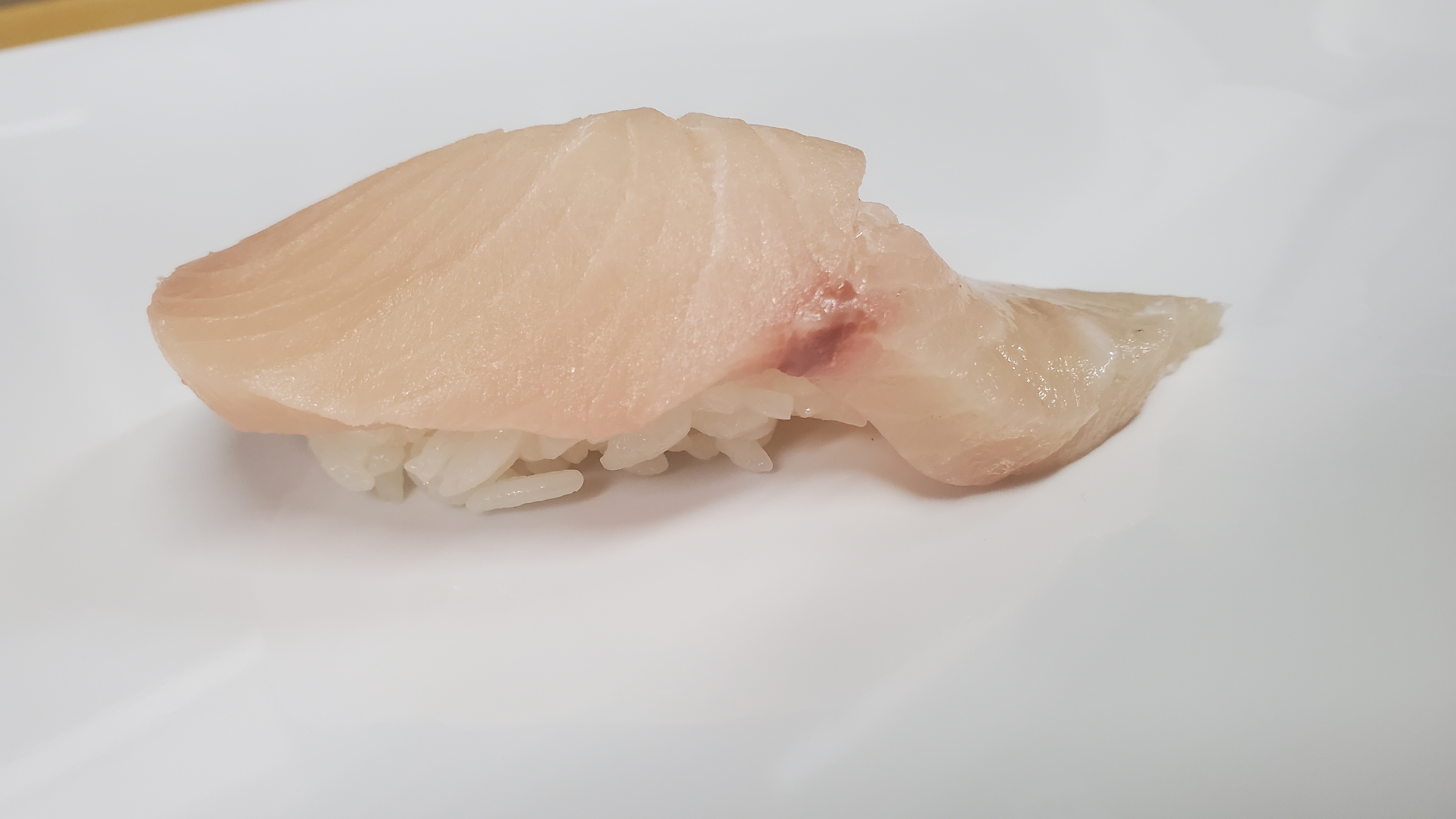 Order Yellowtail Sushi (3pcs) food online from Sushi Loco store, Long Beach on bringmethat.com