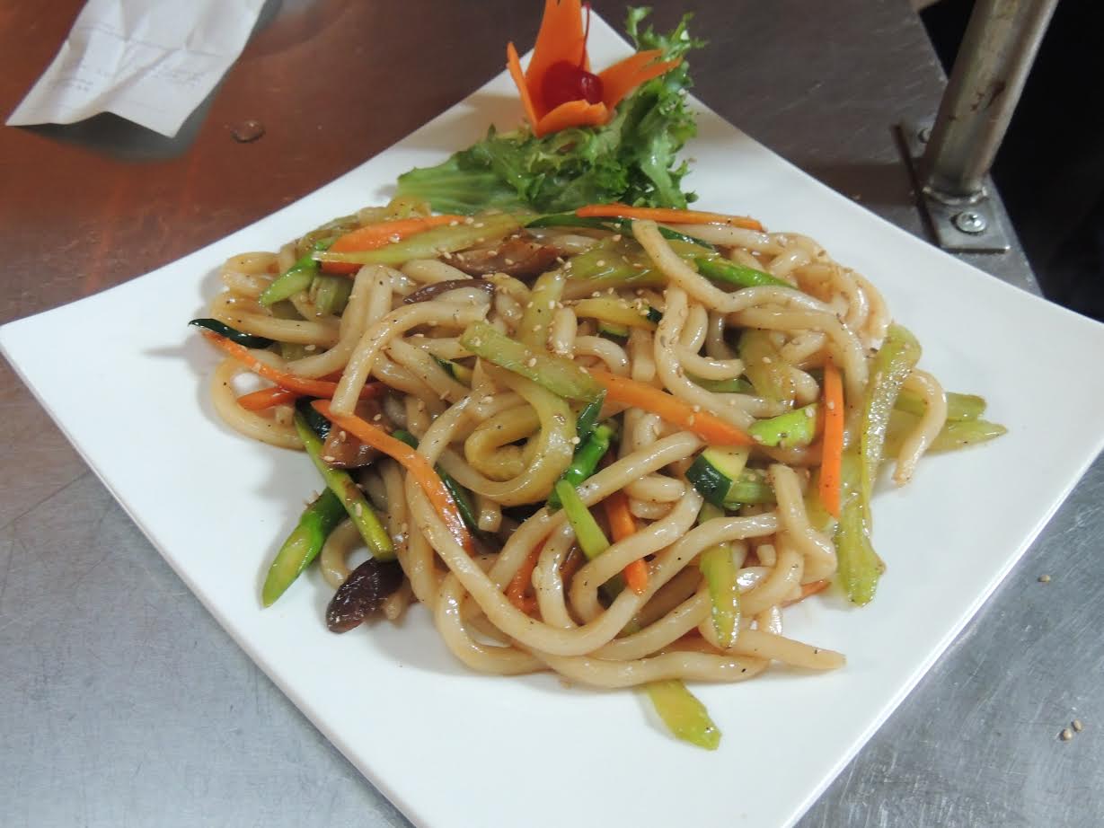 Order Vegetable Yaki Udon food online from Shinto Japanese Steakhouse & Sushi Lounge store, Naperville on bringmethat.com