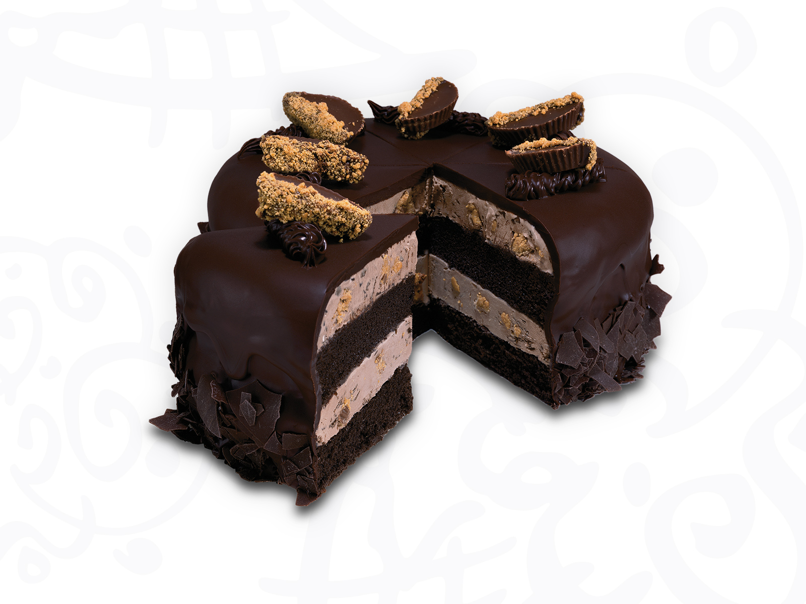 Order Peanut Butter  - Ice Cream Cake food online from Cold Stone Otsego store, Otsego on bringmethat.com