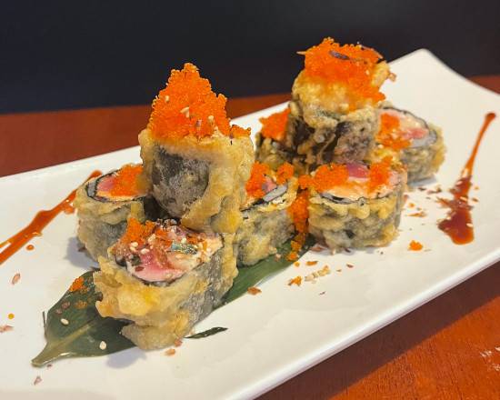 Order Volcano Roll (8 pcs) food online from Ruyi Sushi store, Evans Mills on bringmethat.com