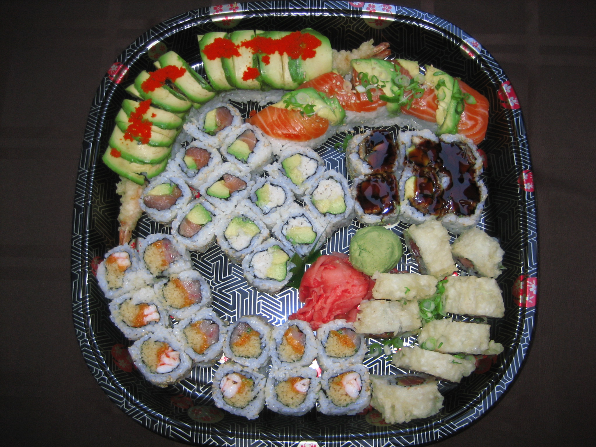 Order Special Roll Platter D food online from Tono Sushi store, Washington on bringmethat.com