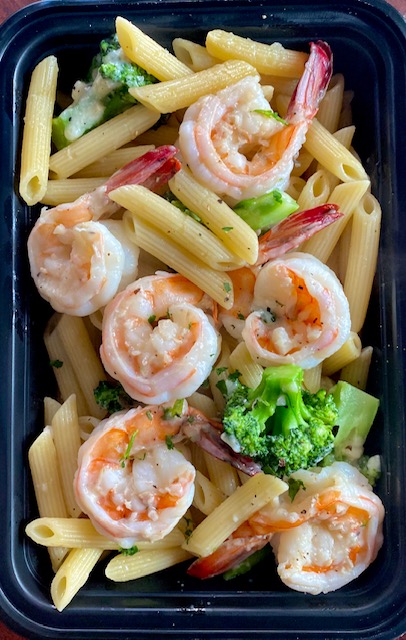 Order Shrimp Maccheroni & Broccoli food online from L’Osteria store, Boston on bringmethat.com