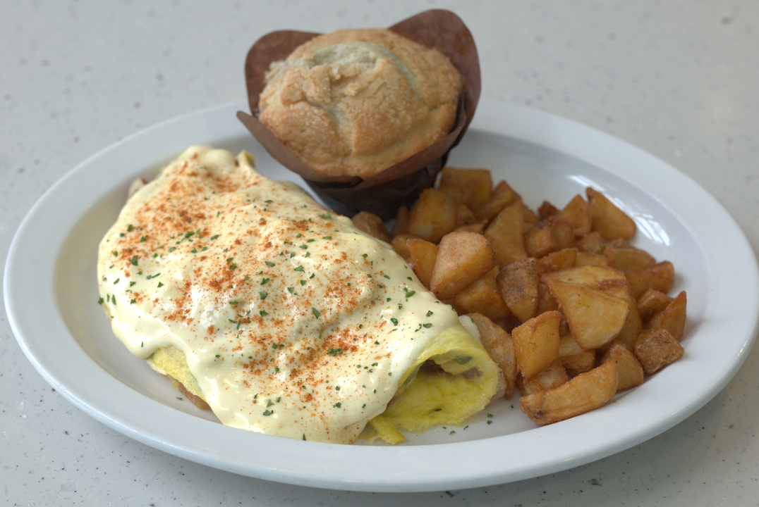 Order Creole Omelet food online from Wild Eggs store, Louisville on bringmethat.com