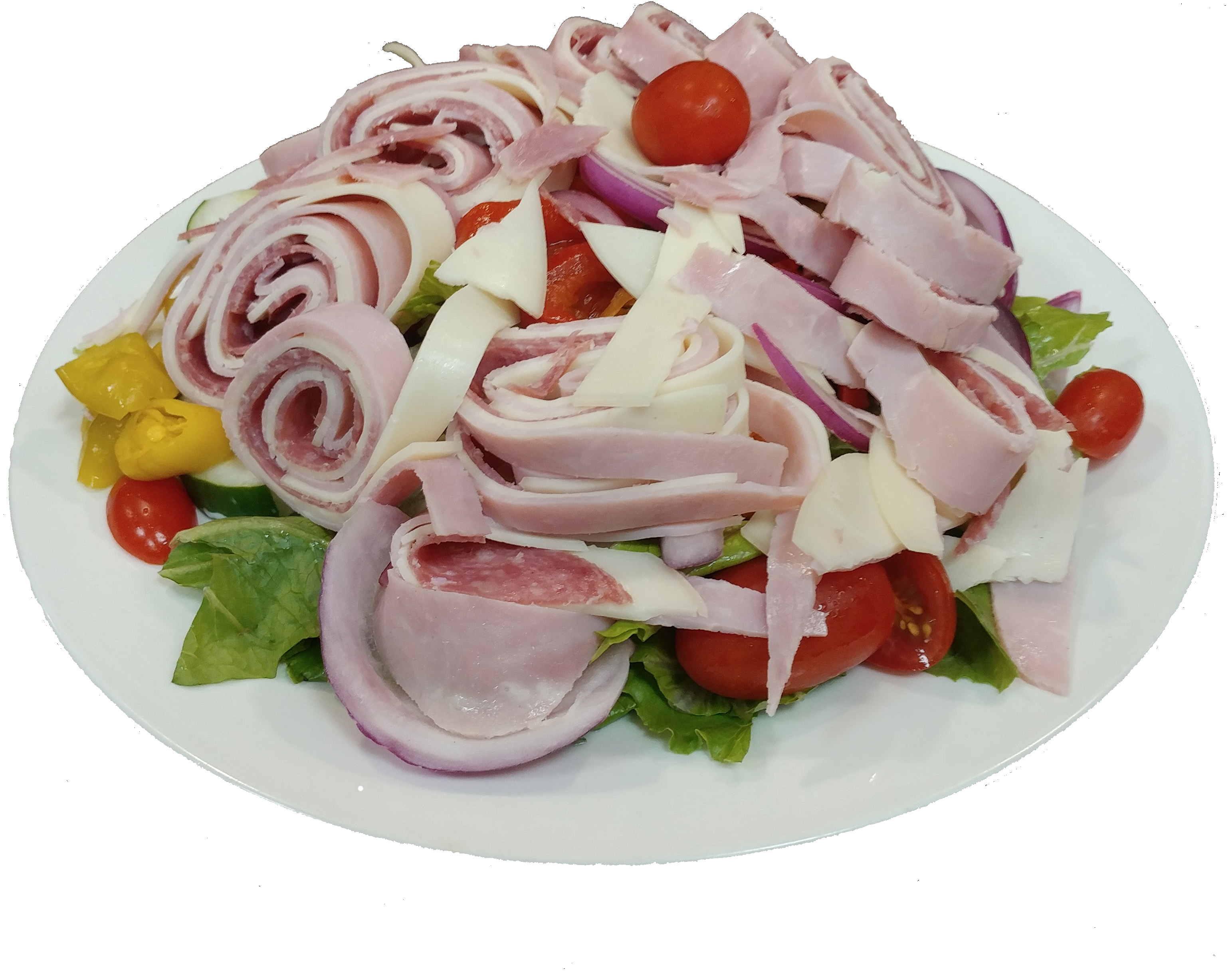 Order Antipasto Salad food online from Venezia Pizza store, Morrisville on bringmethat.com