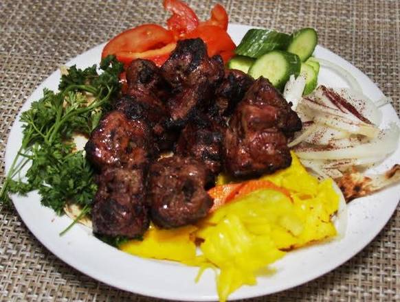 Order Beef Tikka with Rice food online from Al Azayem Restaurant store, El Cajon on bringmethat.com