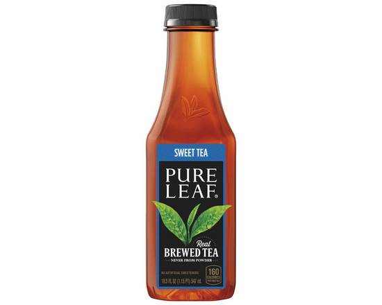 Order Litpon Pure Leaf Sweet Tea 18oz food online from Chevron Extramile store, Atwater on bringmethat.com