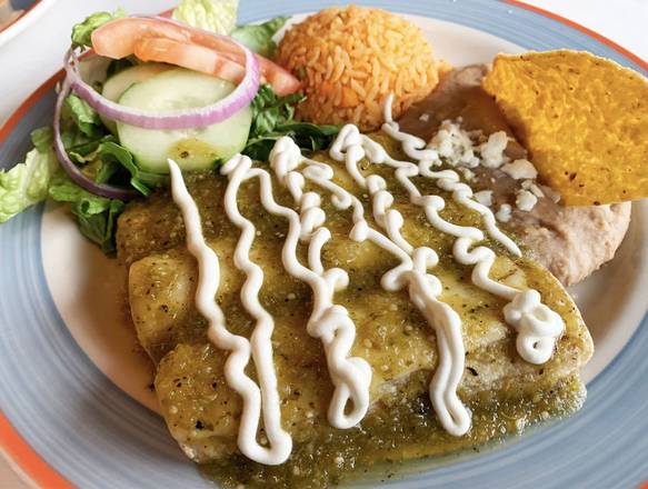 Order Enchiladas Tradicionales food online from Lalo's store, Chicago on bringmethat.com