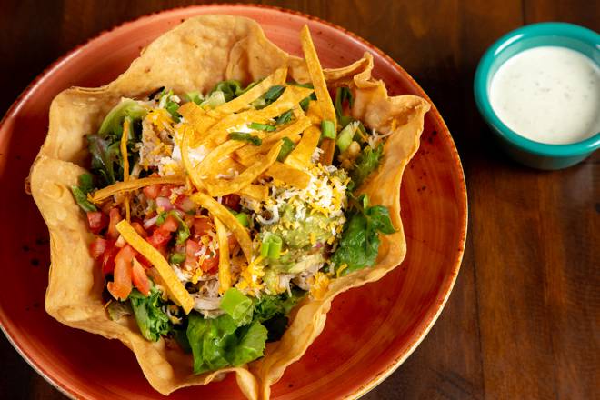 Order Taco Salad food online from Ajo Al Mexican Cafe store, Phoenix on bringmethat.com