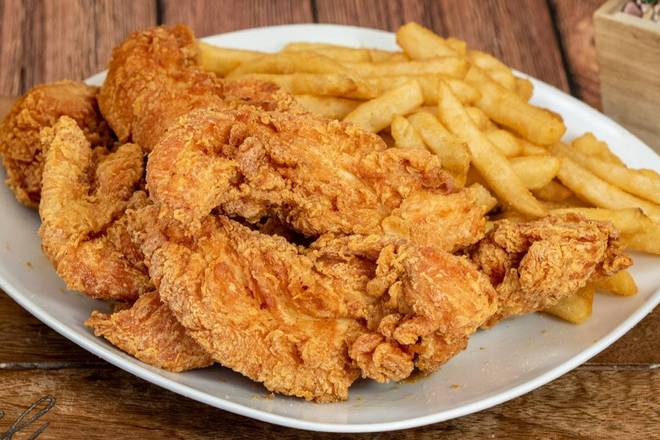 Order Chicken Tenders (2 pcs) & Fries food online from Hip Hop Fish & Chicken store, Clinton on bringmethat.com