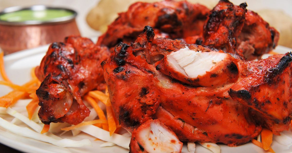 Order Tandoori Chicken (3 pcs) food online from Chef of India store, Jersey City on bringmethat.com