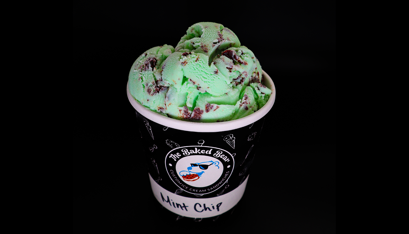 Order Mint Chip Pint food online from The Baked Bear store, San Diego on bringmethat.com