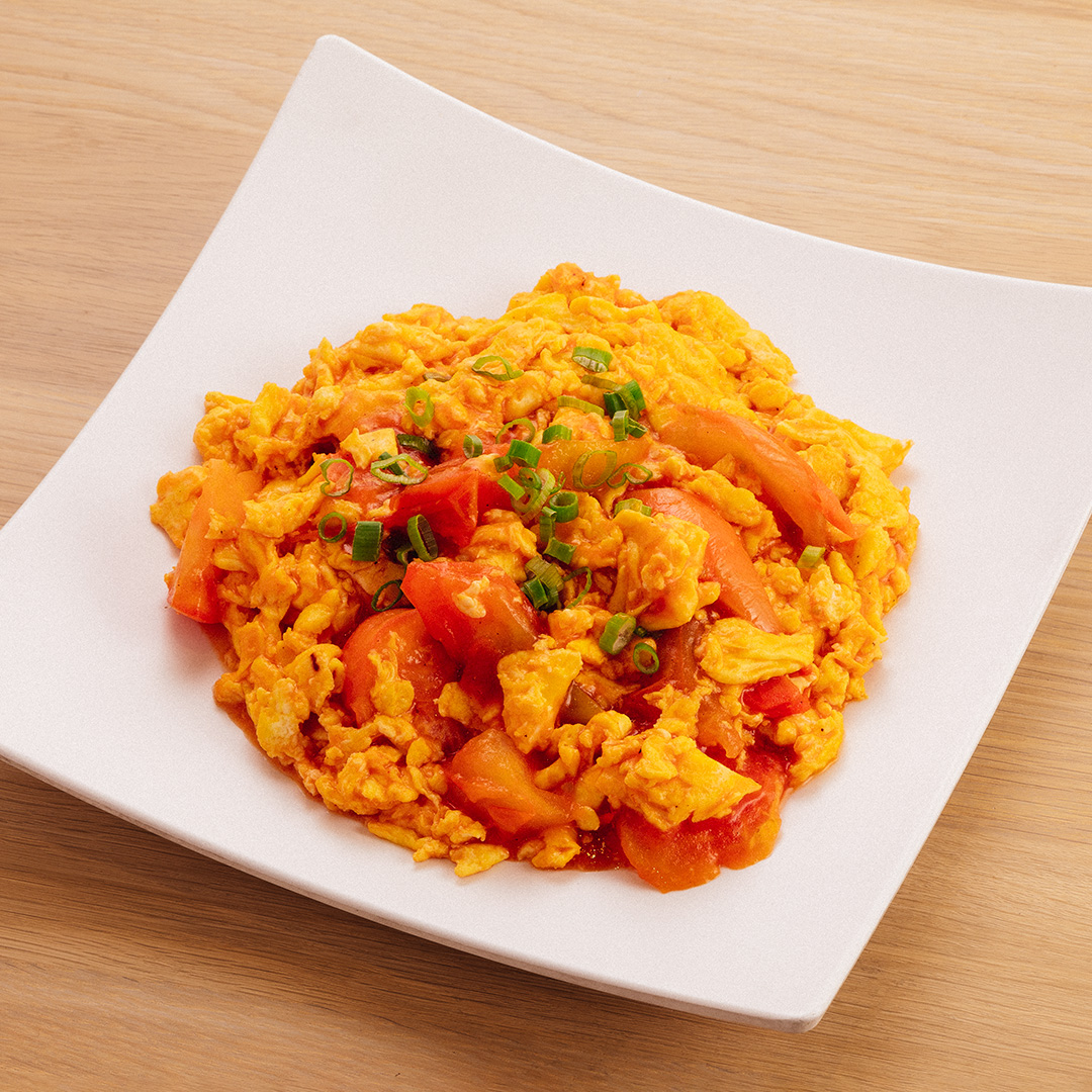 Order 151. Tomato with Scrambled Eggs food online from Tasty Noodle House store, Irvine on bringmethat.com