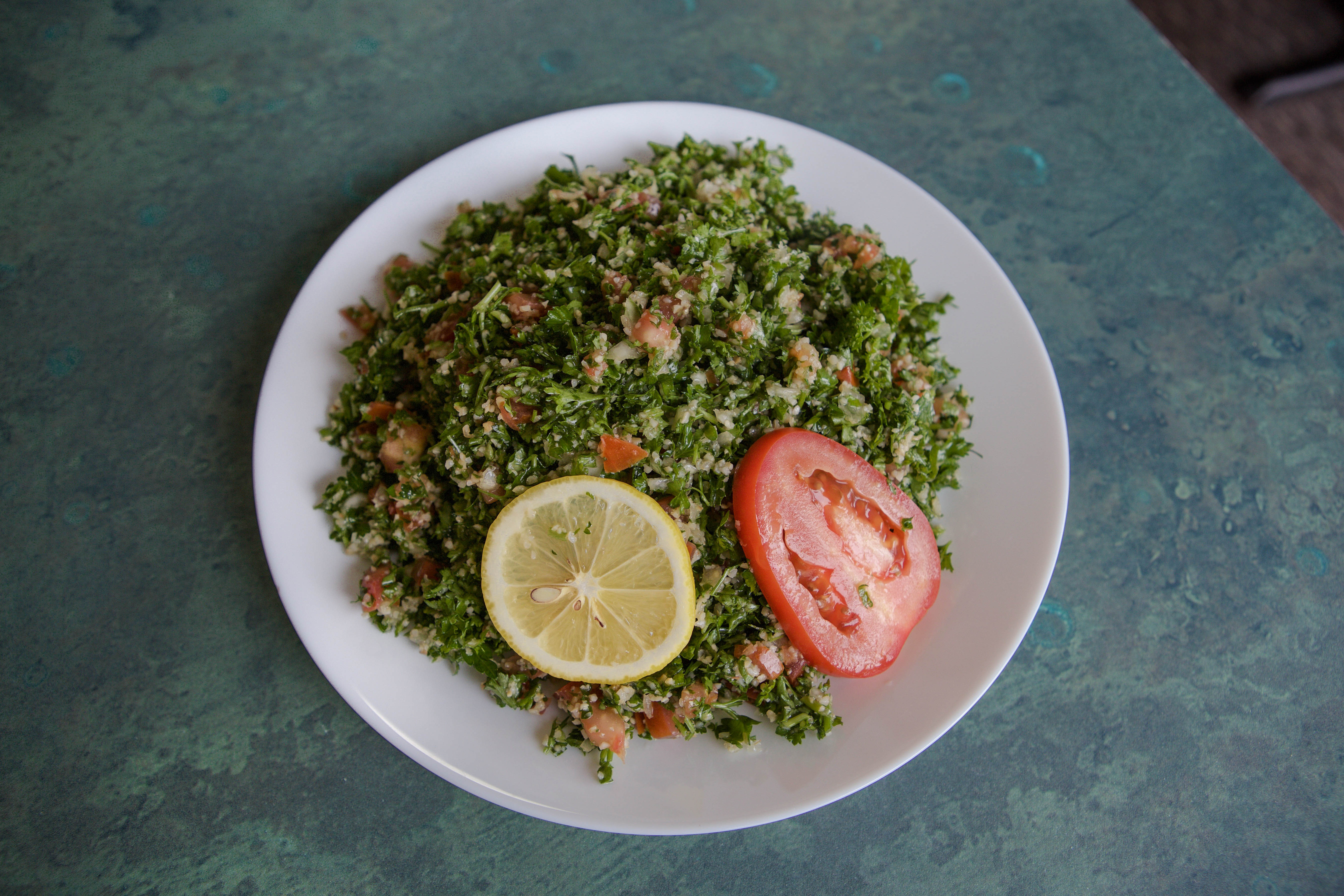 Order Small Tabouli Salad food online from Sultans Express store, Lansing on bringmethat.com