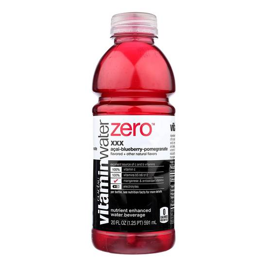 Order Glaceau Vitamin Water XXX Acai Blueberry Pomegranate food online from Deerings Market store, Traverse City on bringmethat.com
