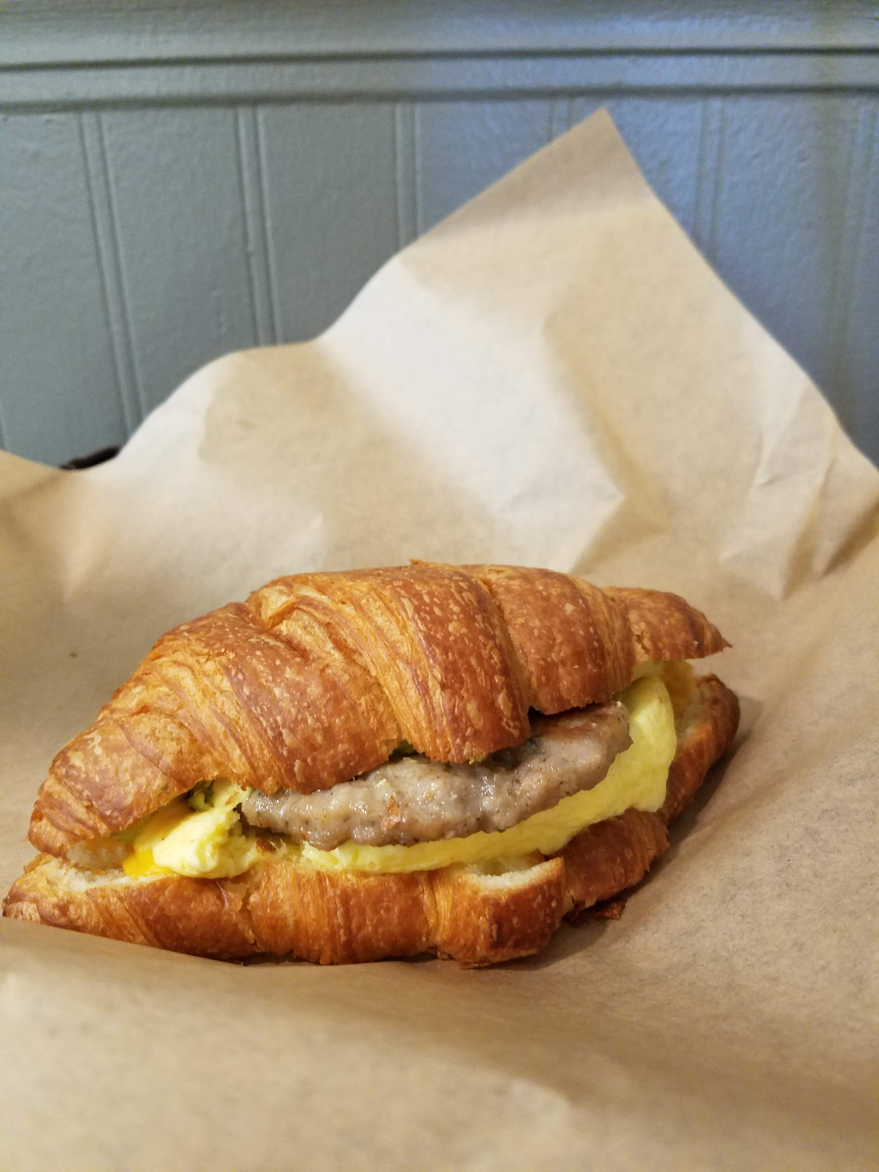 Order Croissant Sandwich food online from La Matcha Cafe store, Burlingame on bringmethat.com