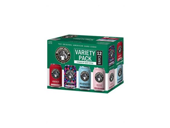 Order Woodchuck Cider Variety Pack - 12x 12oz Cans food online from Eagle Liquor & Wine store, Chattanooga on bringmethat.com