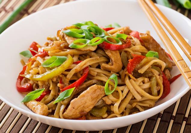 Order Chicken Noodles food online from Desi Chops store, Brentwood on bringmethat.com