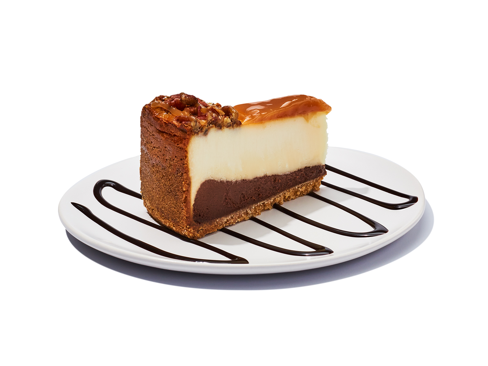 Order Caramel Fudge Cheese Cake food online from Hootie's Bait & Tackle store, Dayton on bringmethat.com