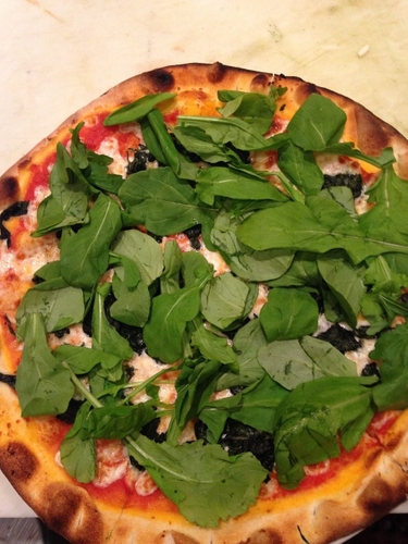 Order Green Power Pizza food online from Rosti Tuscan Kitchen store, Santa Monica on bringmethat.com