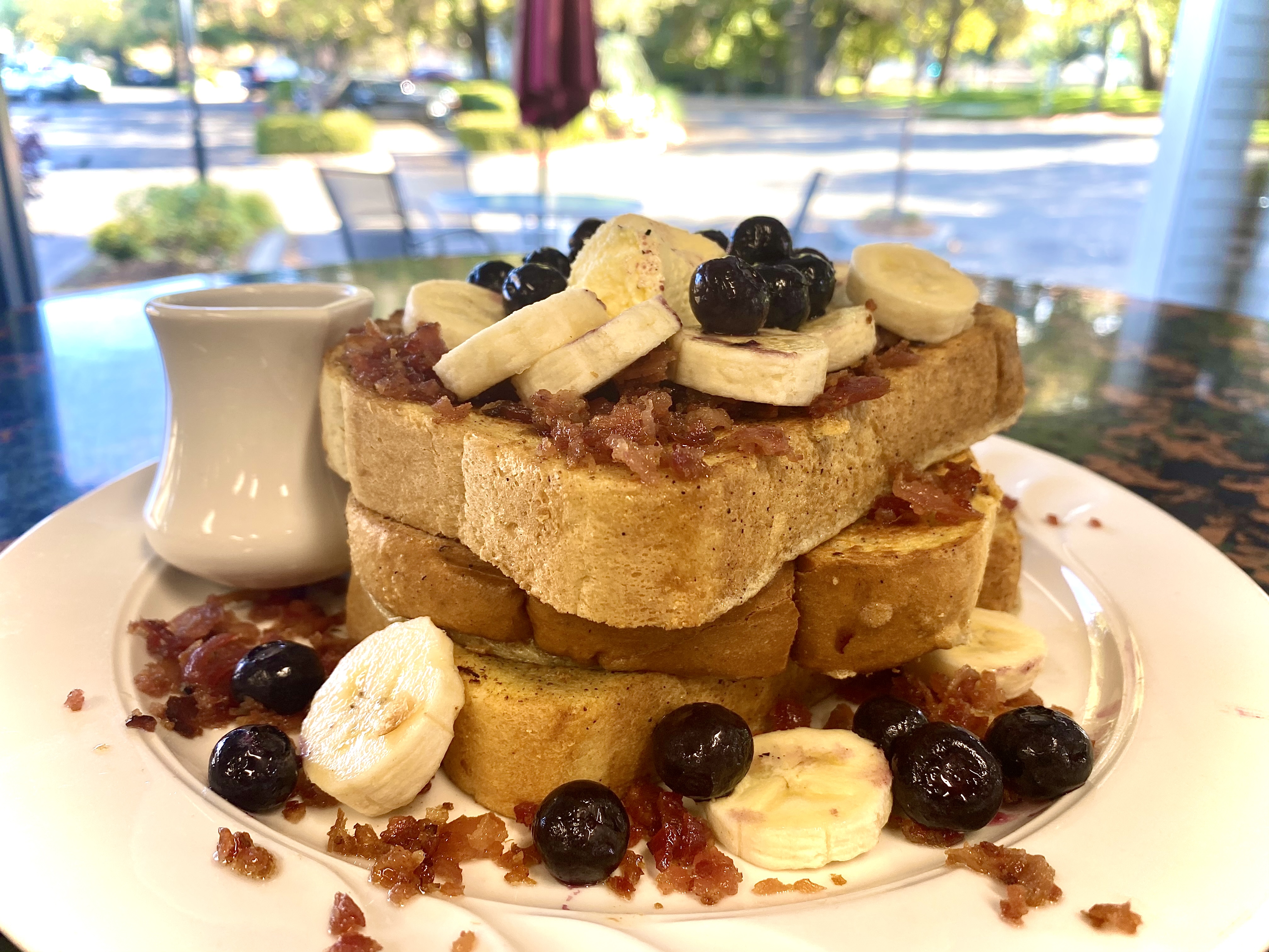 Order Eiffel Tower French Toast food online from Caffe Latte store, Sacramento on bringmethat.com