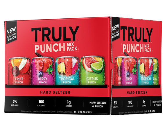 Order 12pk Truly Punch Mix Pack 12oz food online from Bws Beer Wine & Spirit store, San Jose on bringmethat.com
