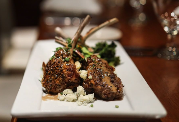 Order Australlian lamb Chop food online from Greystone The Steakhouse store, San Diego on bringmethat.com