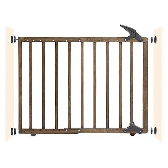 Order Dreambaby® Nottingham Wooden Walk Through Gro-Gate® in Driftwood food online from Bed Bath &Amp; Beyond store, Portsmouth on bringmethat.com