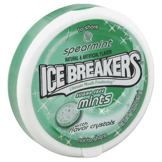 Order Ice Breakers Mints Sugar Free Spearmint (1.5 oz) food online from Rite Aid store, Eugene on bringmethat.com