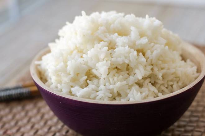 Order Side White Rice food online from Quickway Hibachi store, Washington on bringmethat.com