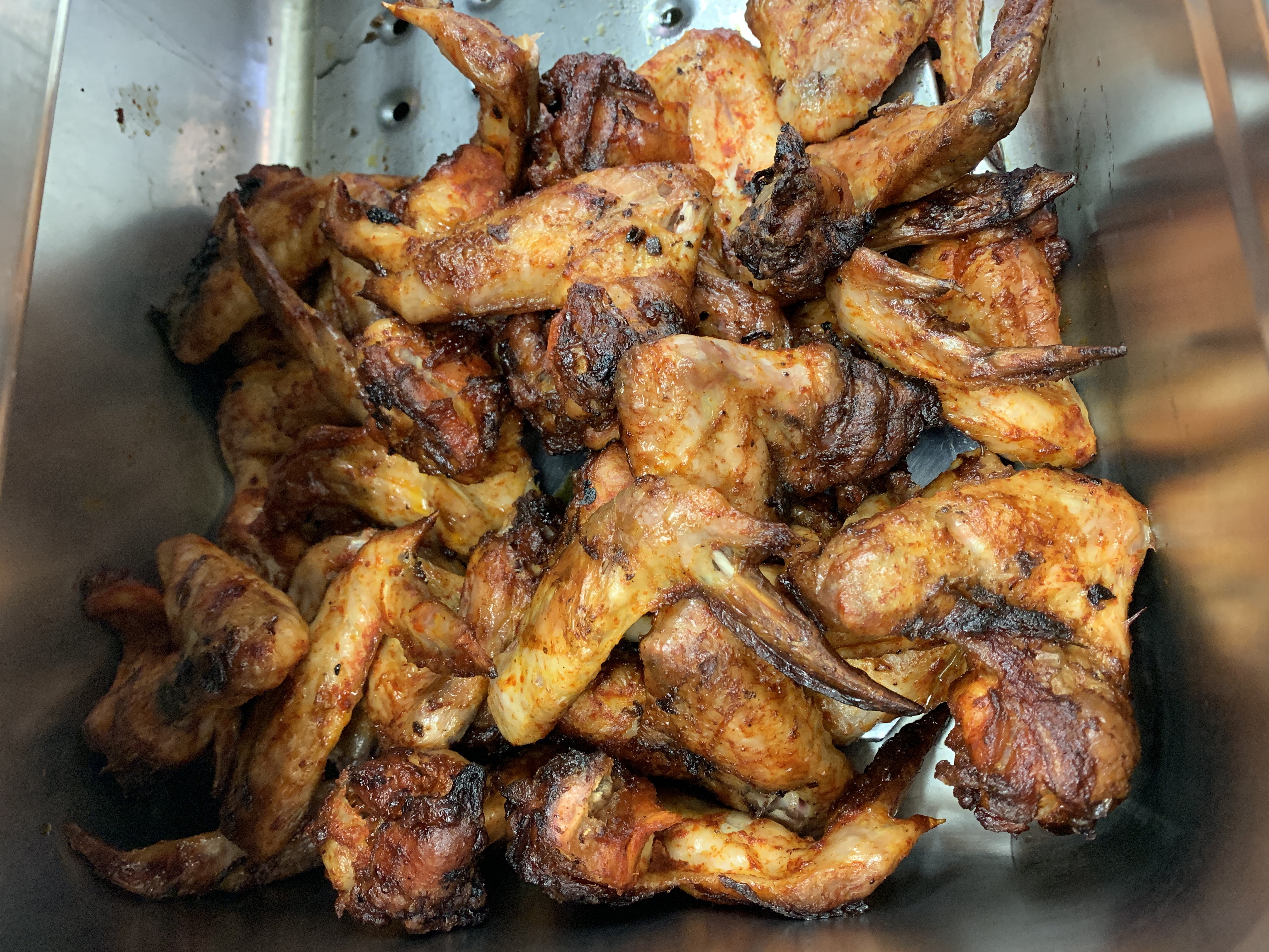 Order 6 BBQ Chicken Wings food online from Ribs N Things store, Brentwood on bringmethat.com