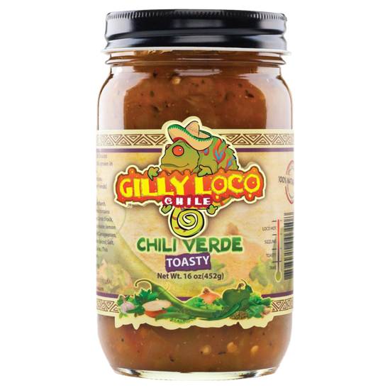 Order Gilly Loco Salsa Chili Verde 16oz food online from Everyday Needs By Gopuff store, Littleton on bringmethat.com