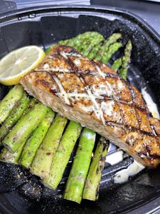 Order Grilled Atlantic Salmon food online from Xquisite Dining store, Memphis on bringmethat.com