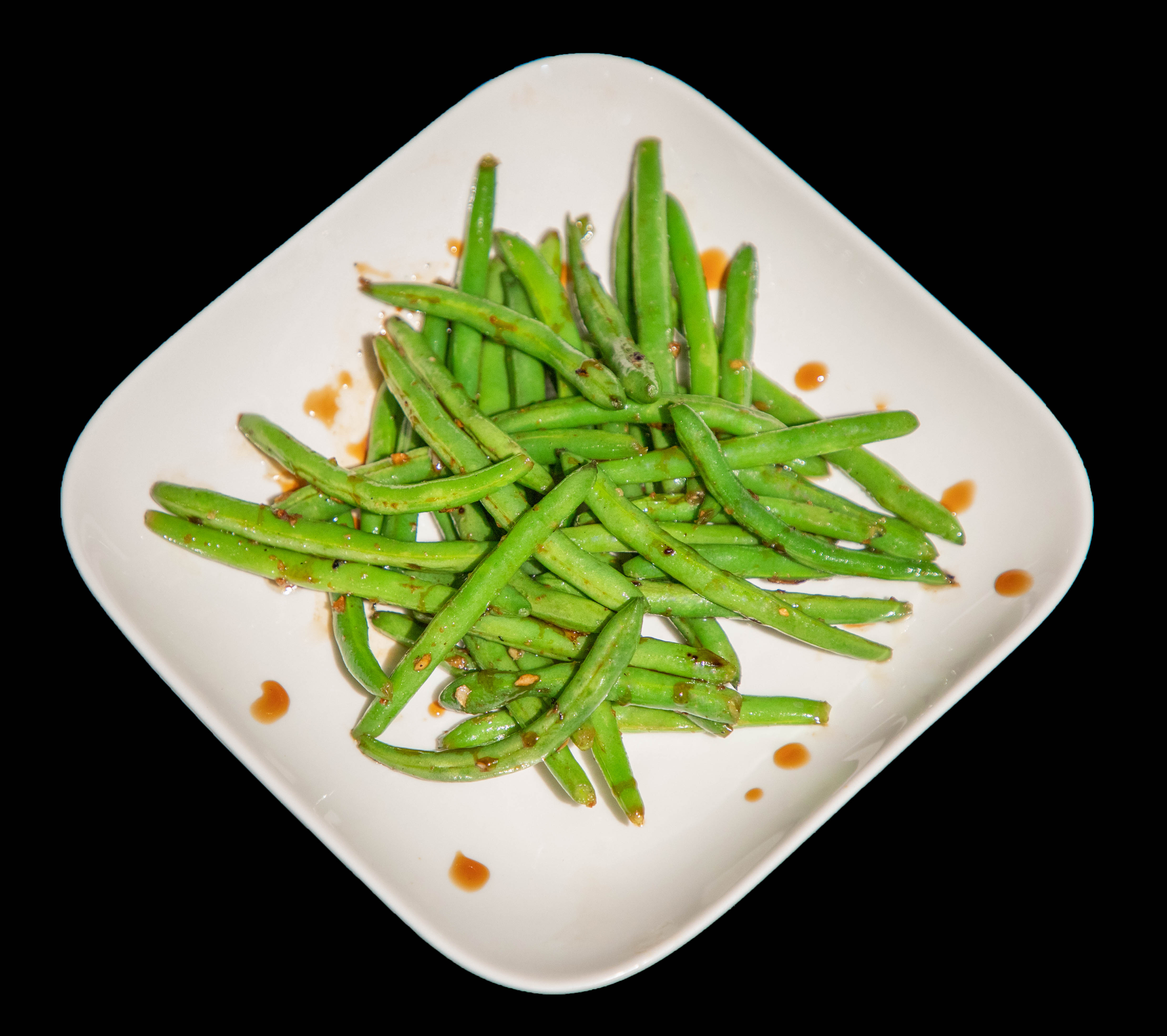 Order 41. Sauteed String Bean food online from Kissaten Restaurant store, Indianapolis on bringmethat.com