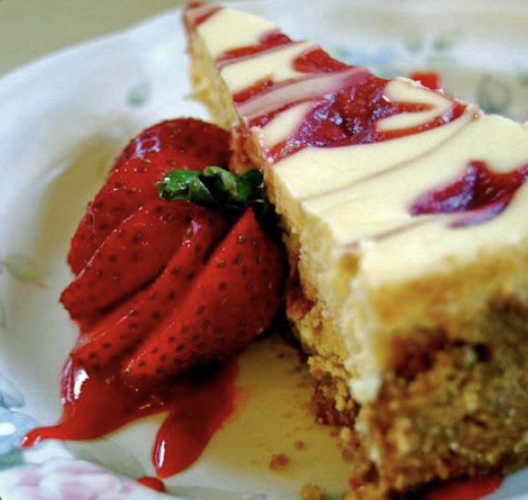 Order Strawberry Cheese Cake  food online from District North store, Columbus on bringmethat.com