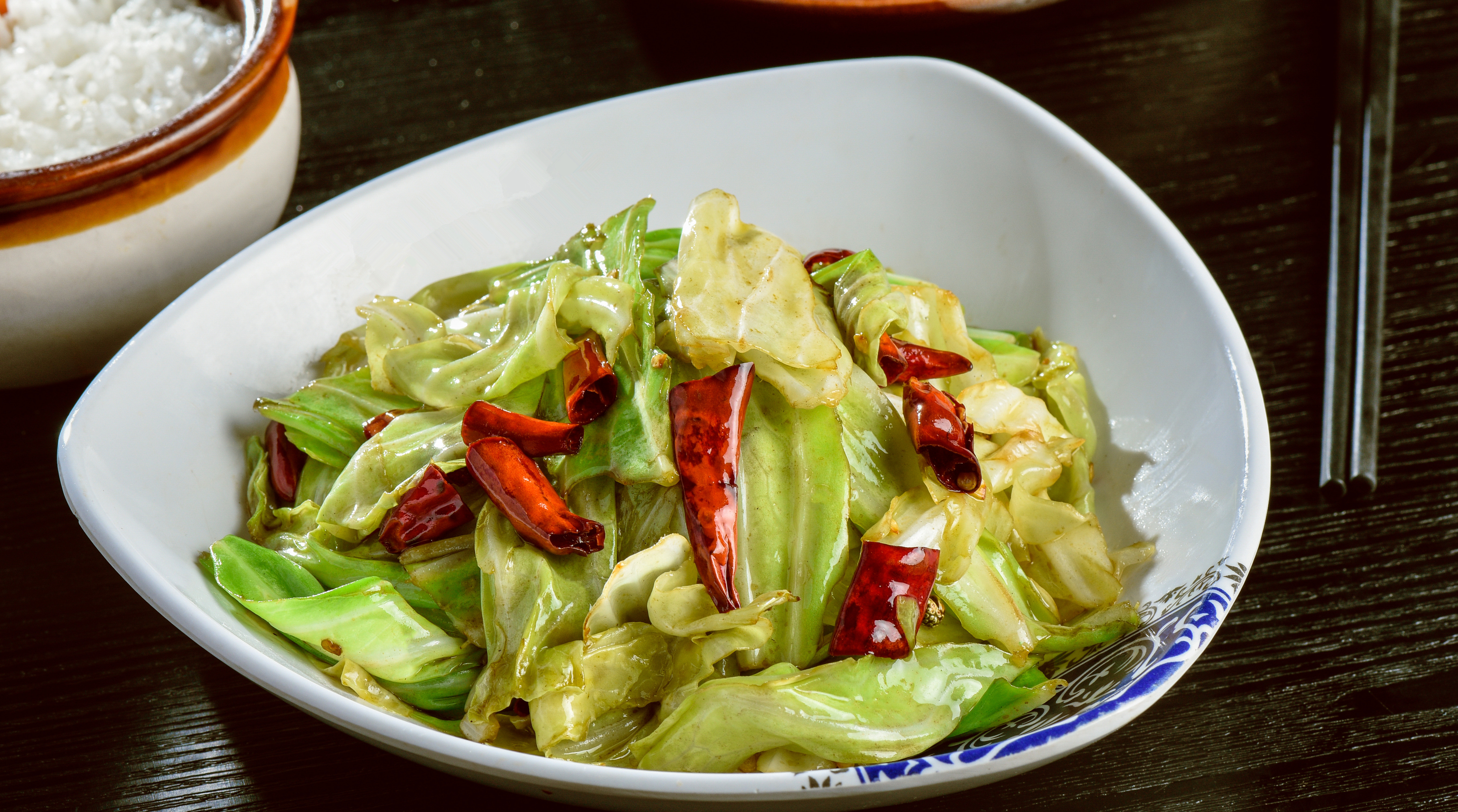 Order 194. Stir Fried Cabbage 炝炒包心菜 food online from Orient Express store, Baltimore on bringmethat.com