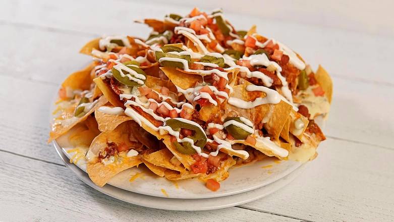 Order Nachos Deluxe food online from Hickory Tavern store, Indian Land on bringmethat.com