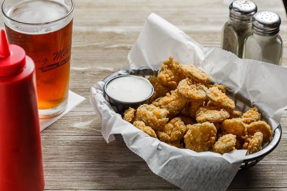 Order Fried Pickles food online from Big Mike's Sports Bar & Grill store, Denham Springs on bringmethat.com