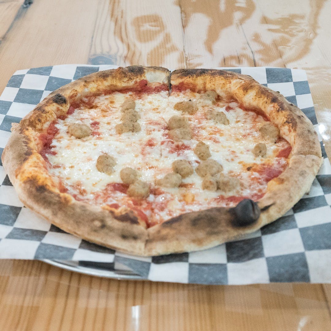 Order Sausage Pizza - Personal 10'' food online from Oak City Pizza Co store, Edmond on bringmethat.com