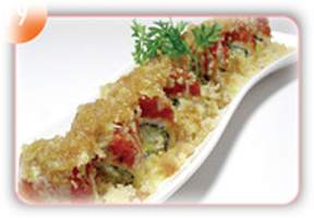 Order Crunch Dragon Roll food online from Sakura Nami store, Clarendon Hills on bringmethat.com