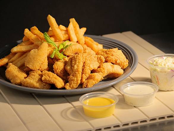 Order 1/2 Catfish Nugget Dinner food online from Captain Sam Fish & Chicken store, San Diego on bringmethat.com