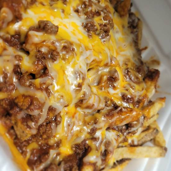Order Chili Cheese Fries food online from MV BBQ & Burger store, Palmdale on bringmethat.com