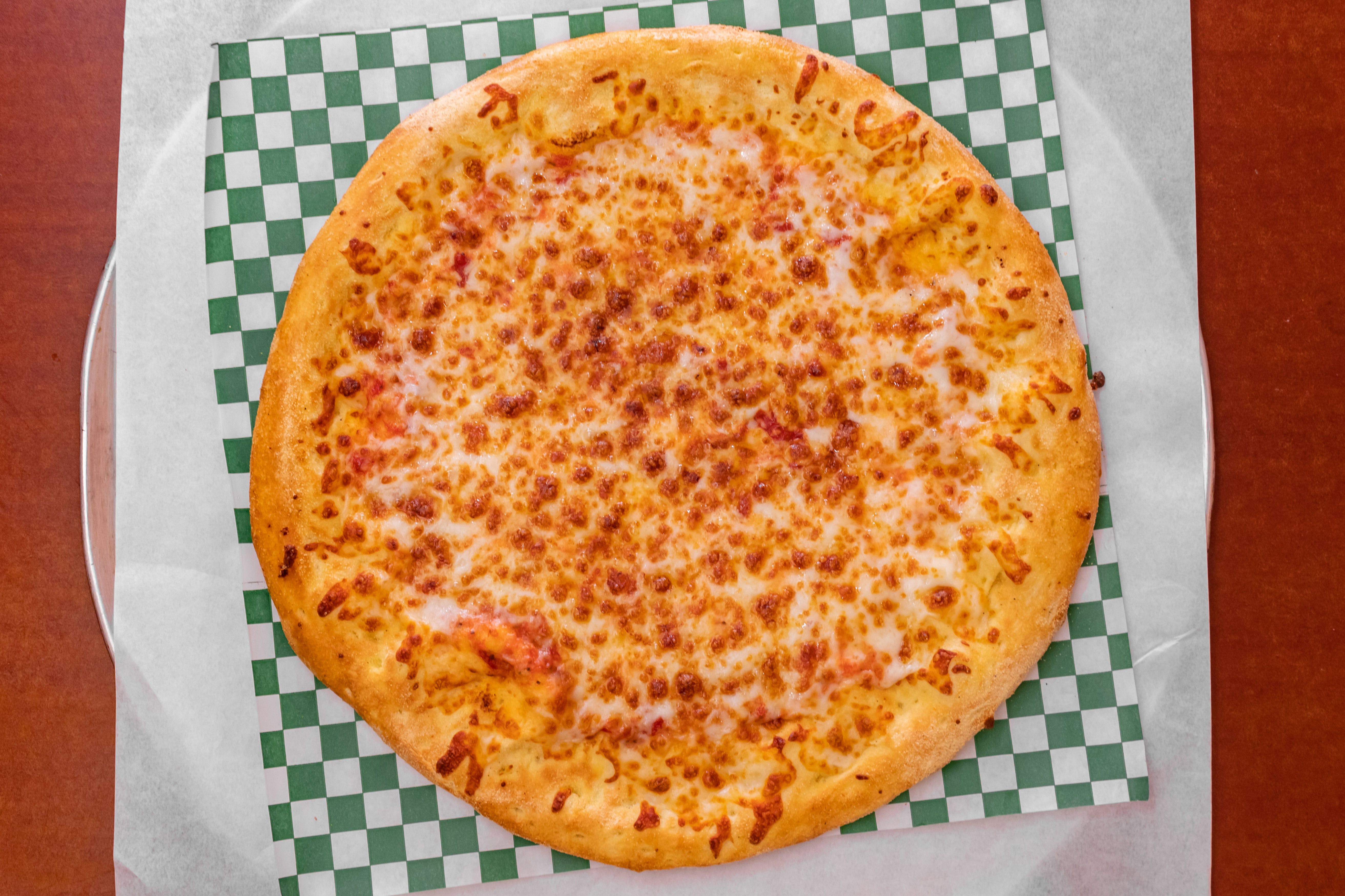 Order Cheese Pizza - Small 12'' food online from Tarboosh store, San Francisco on bringmethat.com