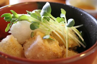 Order A8. Agedashi Tofu food online from Yo! Sushi store, Santa Ana on bringmethat.com