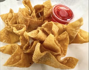 Order Cream Cheese Wonton (5pcs) food online from Great Wall Express store, San Diego on bringmethat.com