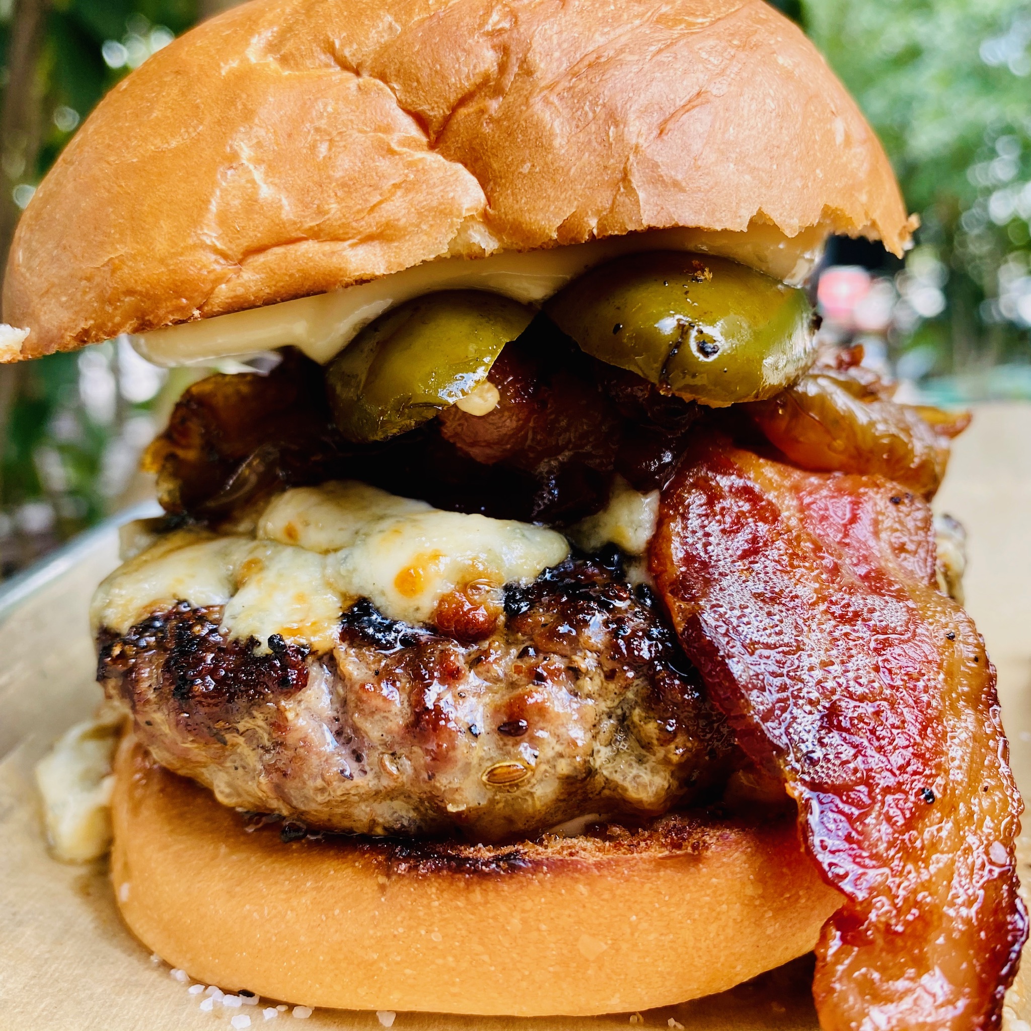 Order Big Smoke Burger food online from Piggy Kitchen & Bar store, Houston on bringmethat.com
